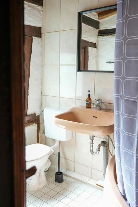 Charmante Fachwerk Wohnung Mit Terrasse In Der Altstadt Koblenc Exteriér fotografie
