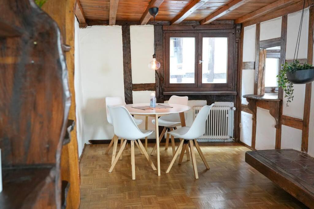 Charmante Fachwerk Wohnung Mit Terrasse In Der Altstadt Koblenc Exteriér fotografie